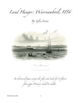 Land Hunger Warrnambool 1856
