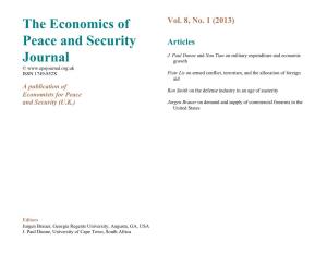 Military Expenditure and Economic Growth: a Survey Page 5 J