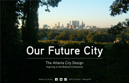 Atlanta City Design: Aspiring to the Beloved Community