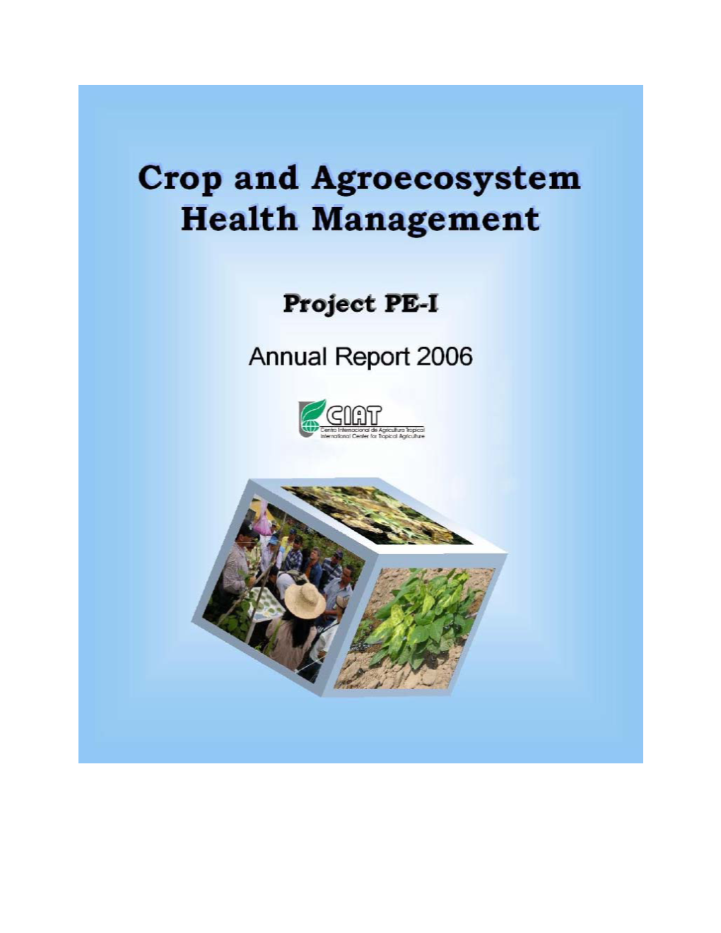 Crop Agroecosystem Health M