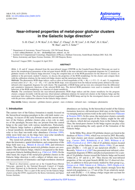 Near-Infrared Properties of Metal-Poor Globular Clusters in the Galactic Bulge Direction