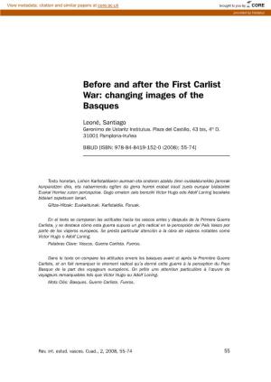 Before and After the First Carlist War: Changing Images of the Basques