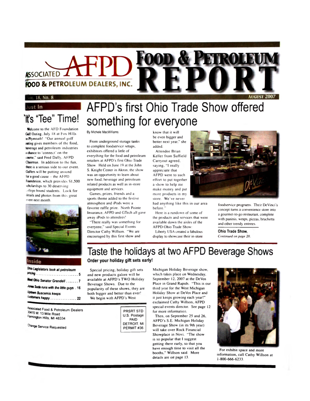 AFPD's First Ohio Trade Show Offered Something for Everyone