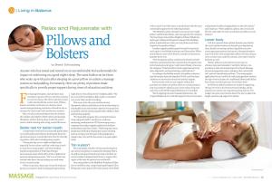 Pillows and Bolsters