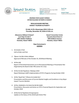 Packets, Including an Executive Summary of the Report