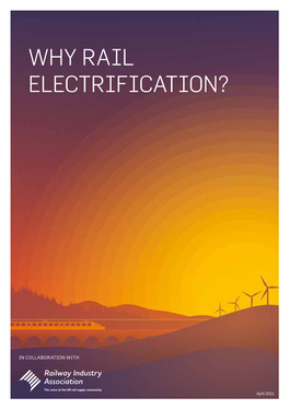 Why Rail Electrification?
