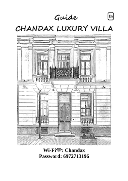 Guide CHANDAX LUXURY VILLA