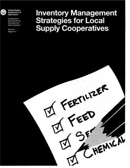 SR 41 Inventory Management Strategies for Local Farm Supply