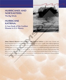 Hurricanes and Nor'easters: Hurricane Katrina