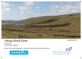 Viking Wind Farm November 2018 Volume 3B: Visual Representations