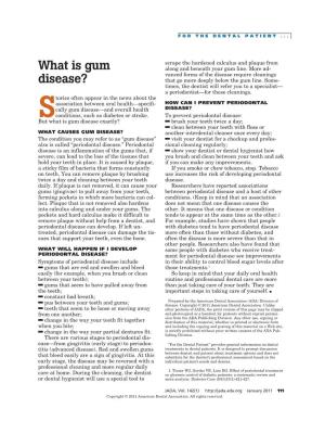 What Is Gum Disease?