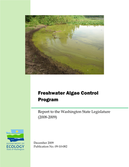 Freshwater Algae Control Program