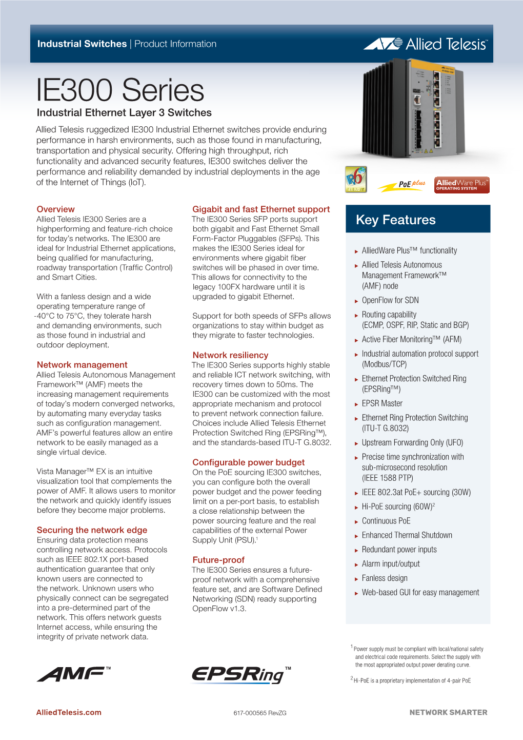 IE300 Series Data Sheet