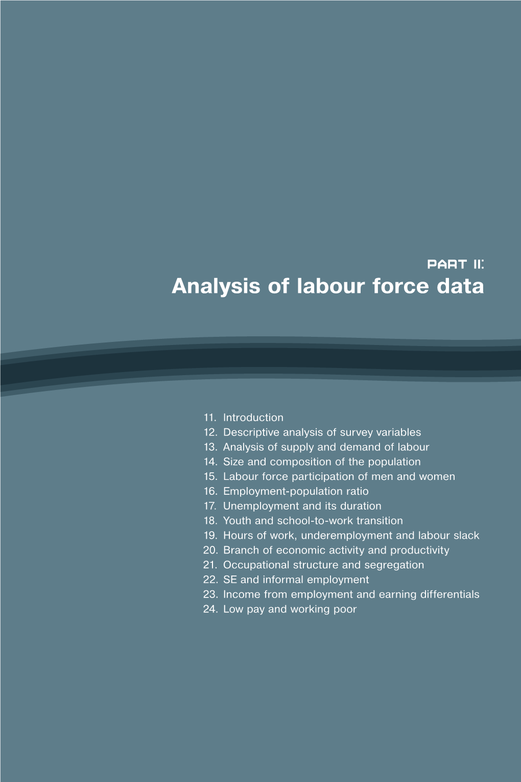 Analysis of Labour Force Data
