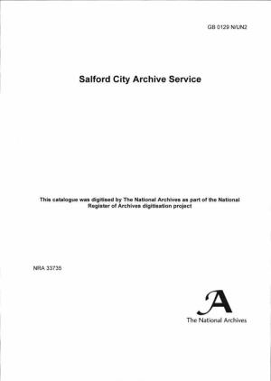 Salford City Archive Service