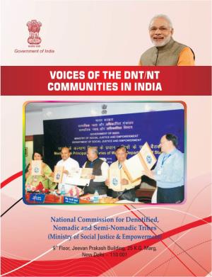 National Commission for Denotified, Nomadic and Semi-Nomadic Tribes