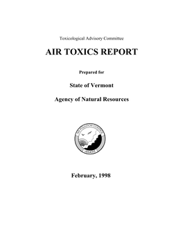 Air Toxics Report