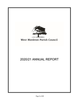 2020/21 Annual Report