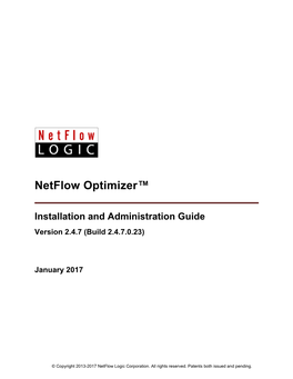 Netflow Optimizer™