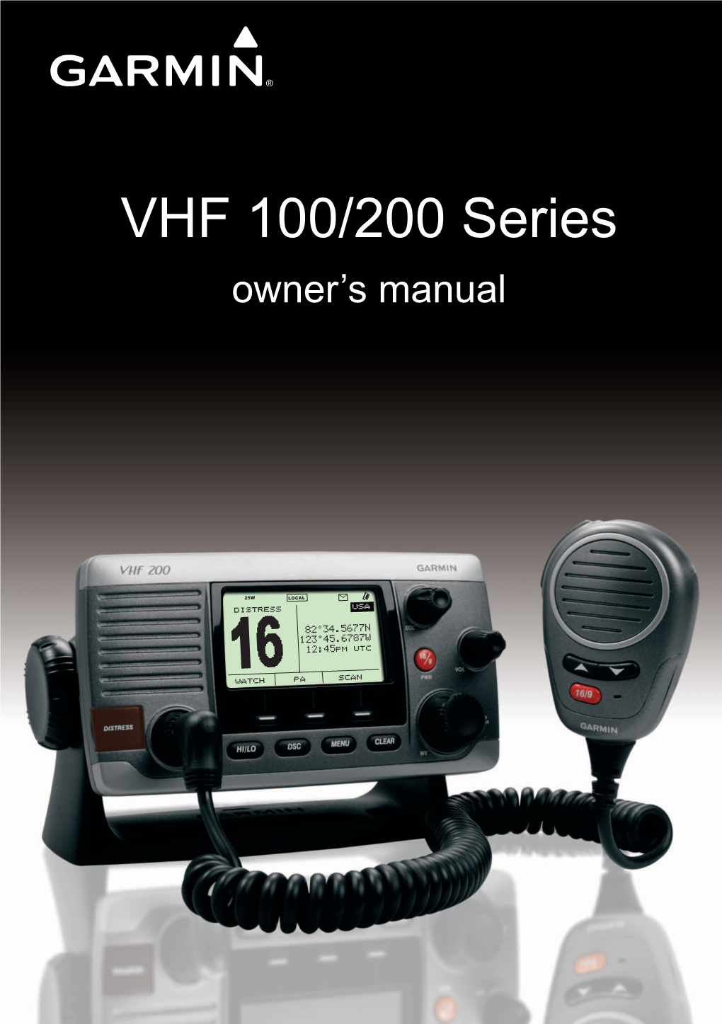 VHF 100/200 Series Owner’S Manual