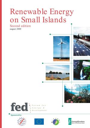 Renewable Energy in Small Islands