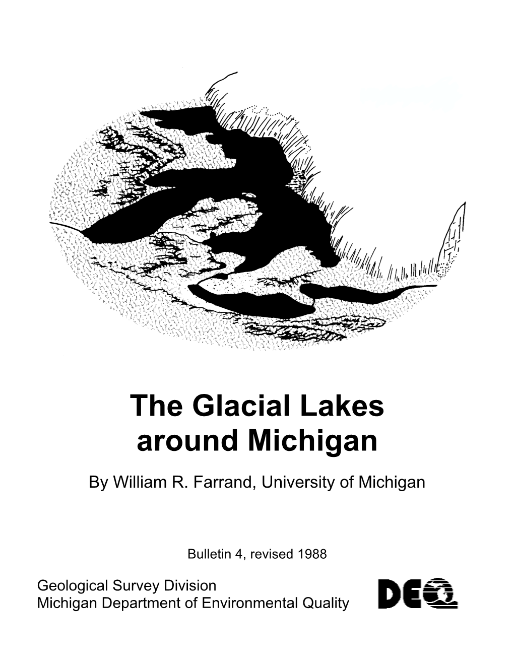 Glacial Lakes Around Michigan