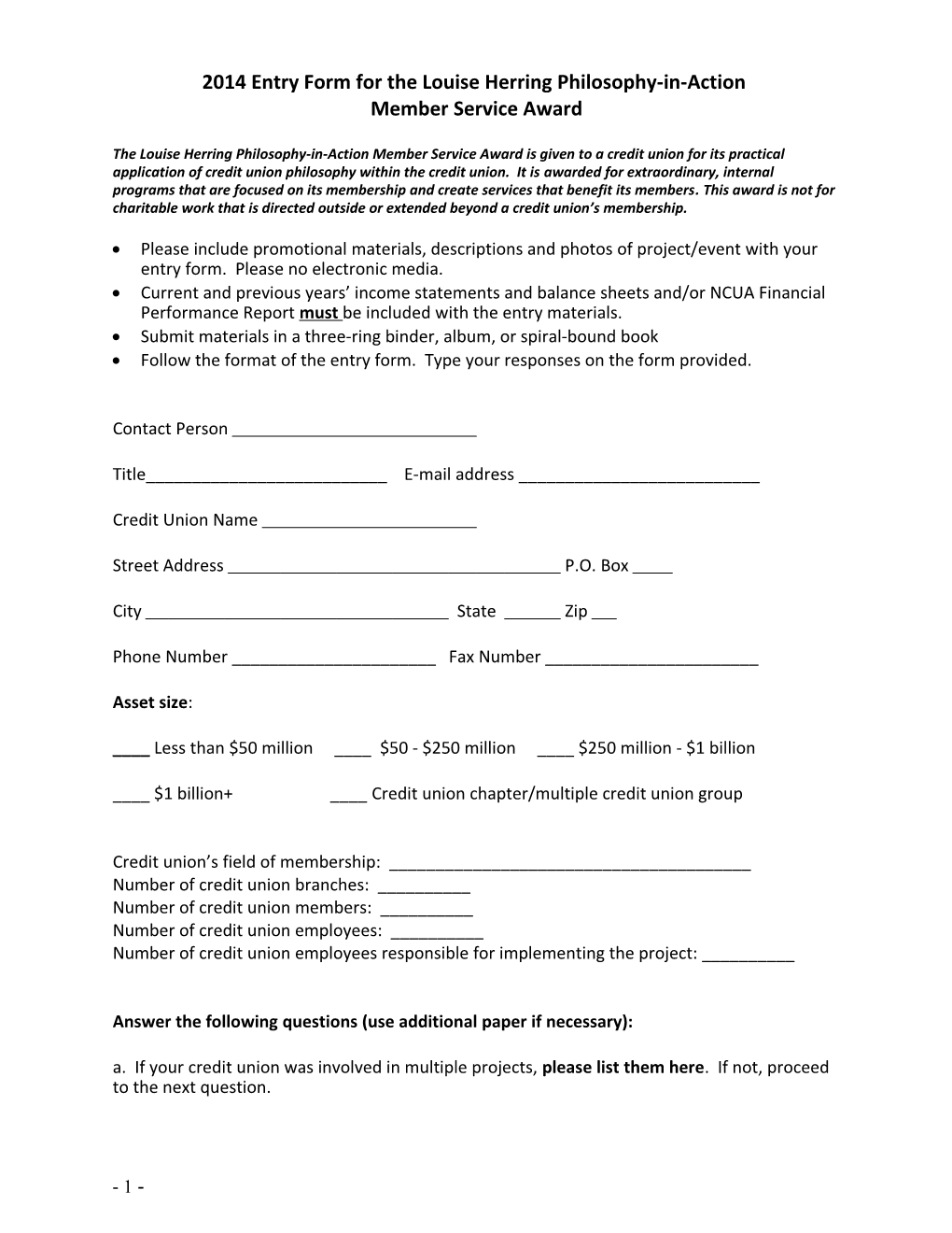 Timeline and Action Plan