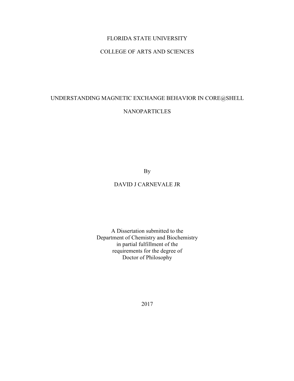 Understanding Magnetic Exchange Behavior in Core@Shell