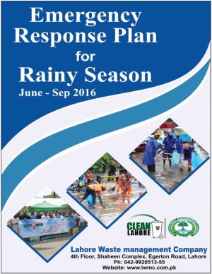 Emergency Response Plan 2016