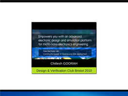 A Fedora Electronic Lab Presentation