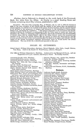 Farmers. Dixon William, Joiner and Cartwright, Pelutho Anderson J Oseph (Hind), N Ewtown Edmondson Wm., Grocer, Provision Dealer, Ham Anm;Trong Mrs