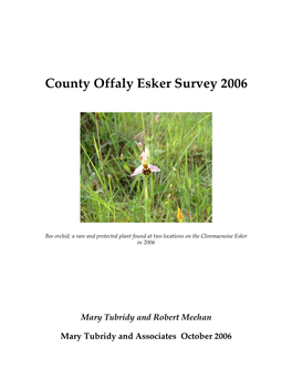 County Offaly Esker Survey 2006