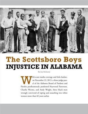 The Scottsboro Boys: Injustice in Alabama