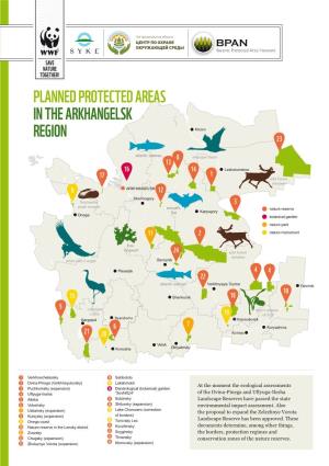 Planned Protected Areas in the Arkhangelsk Region
