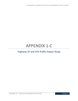 Appendix 1-C