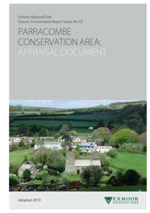Parracombe Conservation Area: Appraisal Document