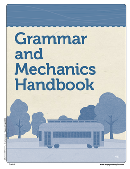 Grammar & Mechanics Handbook