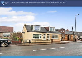 178 Jerviston Street, New Stevenston, Motherwell. North Lanarkshire, ML1 4HT