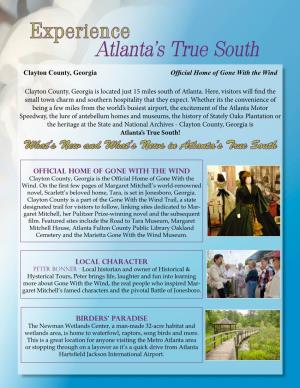 Experience Atlanta's True South