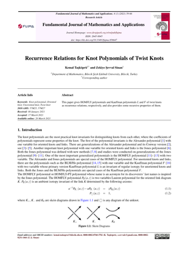Recurrence Relations for Knot Polynomials of Twist Knots