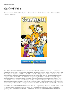 (Download) Garfield Vol. 6