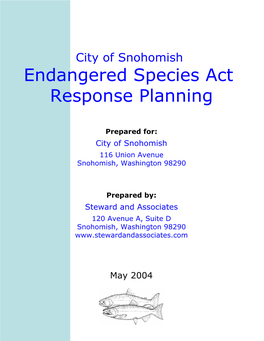 Endangered Species Act Response Planning