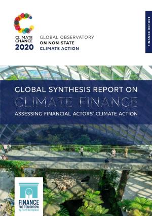 Climate Finance 2020 Climate Action on Non Global Observatory - State 