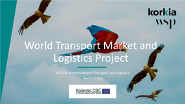 World Transport Market and Logistics Project