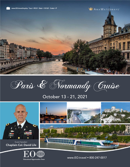 Paris & Normandy Cruise
