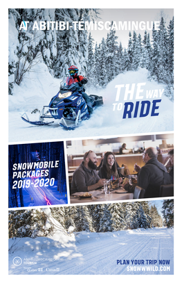 Snowmobile Packages 2019-2020