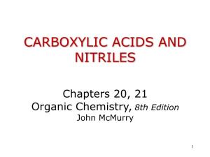 11 Carboxylic Acids and Derivatives