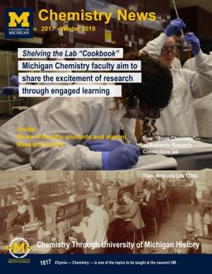 Chemistry News 2017 - Winter 2018