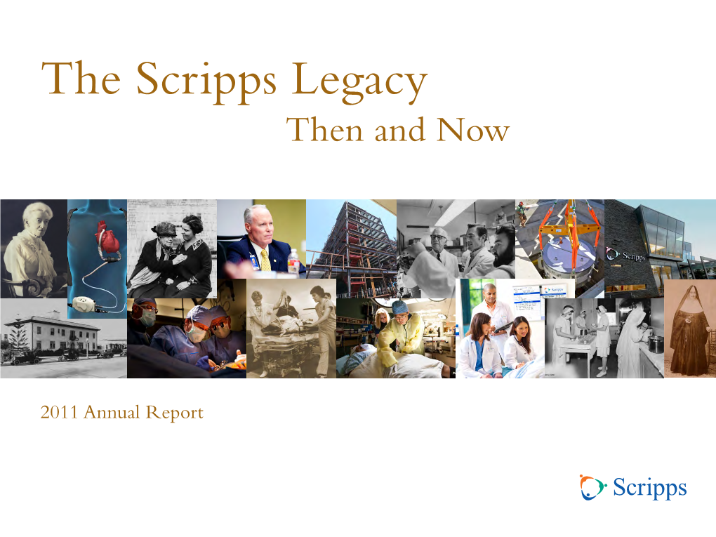The Scripps Legacy Then and Now