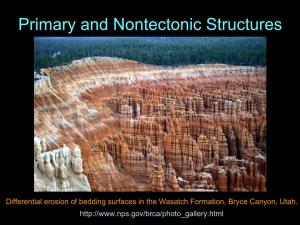 Primary and Nontectonic Structures